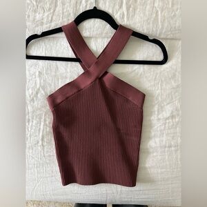 Aritzia Babaton Ribbed Tank Top